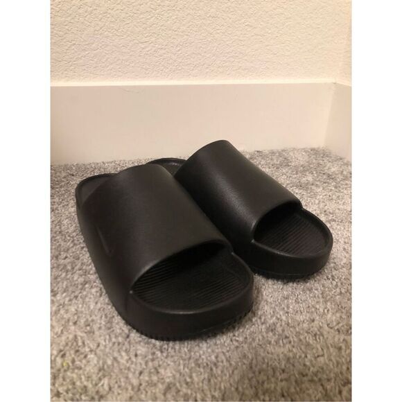 Nike Calm Slide Men's Size 8/ Women's Size 9 Black - Picture 4 of 8
